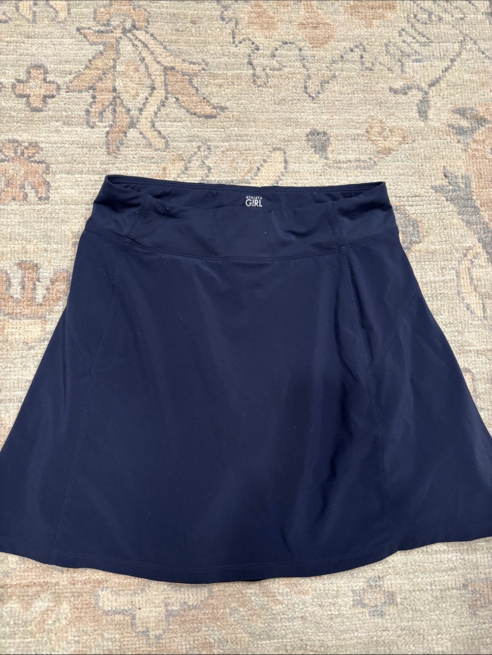 Athleta Navy A-Line Athletic Skirt